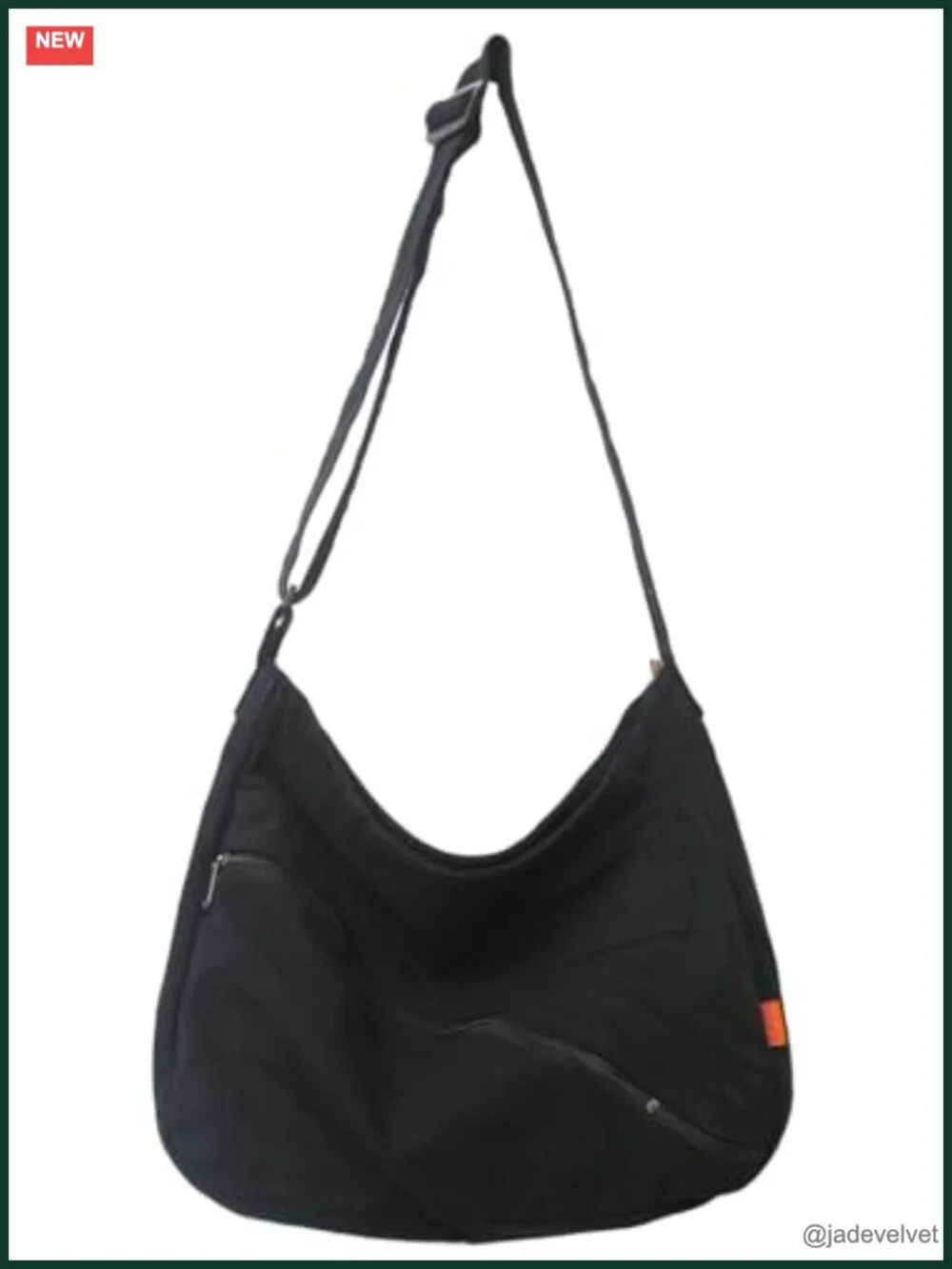 Canvas Hobo Crossbody Bag for Women Large Messenger Shoulder Bag